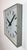 Industrial Large Grey Square Wall Clock from Pragotron, 1970s For Sale - Image 3 of 18