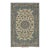 1940s Traditional Ivory Medallion Antique Isfahan Silk by Sarraf Mamoury Rug For Sale