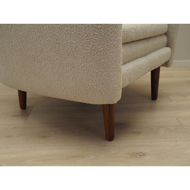 Danish Cream Armchair, 1970s For Sale - Image 15 of 16