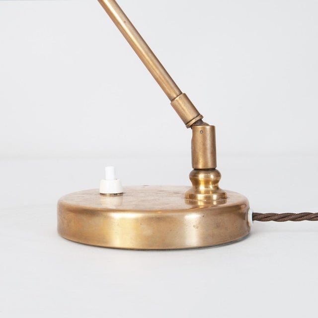 Swedish Table Lamp attributed to Einar Bäckström, 1940s, in Very Good conditions. Designed 1920 to 1949 This piece is...