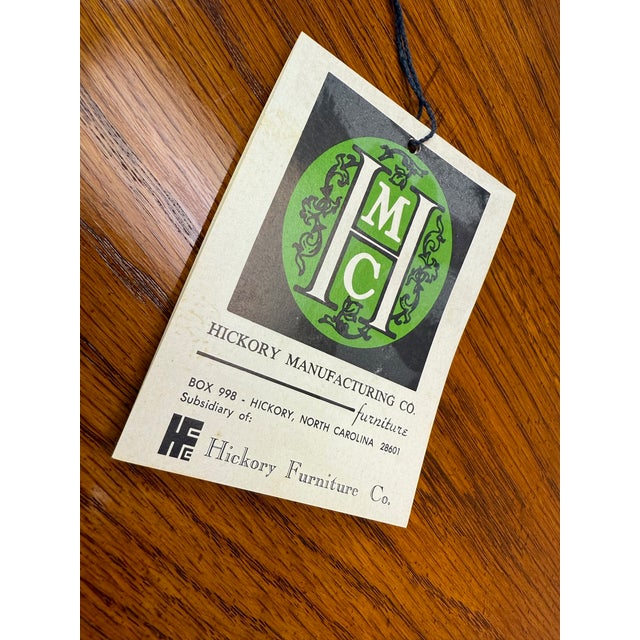 Late 20th Century Hickory Furniture Co Oak Welsh Sideboard / Credenza / Buffet For Sale - Image 12 of 14