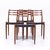 Niels Moller Model 78 Mid Century Danish Teak Dining Chairs - Set of 4 Each chair measures: 19.5 wide x 20 deep x 32...