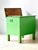 Wood Industrial Green Storage Table, 1960 For Sale - Image 7 of 14