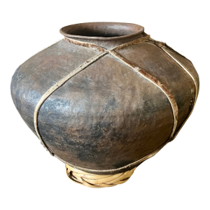 Tarahumara Indian Pot With Stand