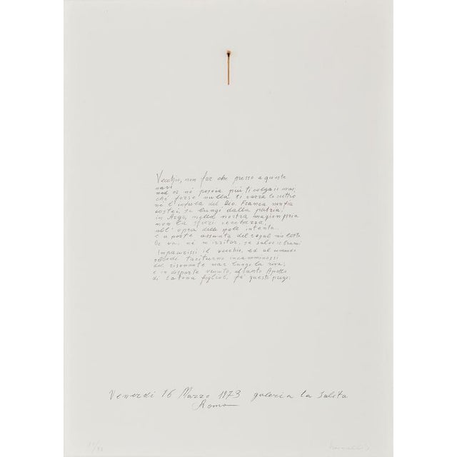 Edition 14/90, signed on the lower right, dated on the lower center, numbered on the lower left. Provenance: Galleria La...