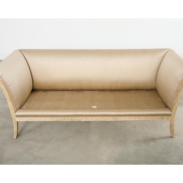 Sally Sirkin for Robert Scott Regency Style Flared Sofa For Sale - Image 14 of 18