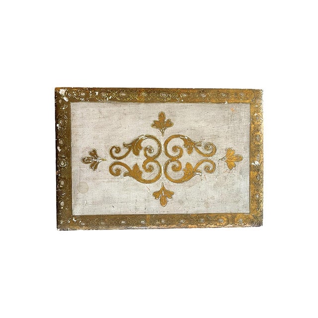 Florentine Jewelry Box With Green Velvet Interior For Sale - Image 4 of 5