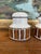 1970s Vintage Mid-Century Modern Midwinter Pottery Creamer and Lidded Sugar Bowl Set, Hand-Painted in England For Sale - Image 5 of 9