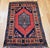 Vintage Kurdish Tribal Area Rug, Handwoven Wool, Red Medallion Design, 4' x 5' For Sale - Image 11 of 18