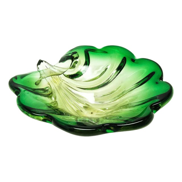 Art Deco Italian Bowl from Made Murano Glass, 1970s For Sale