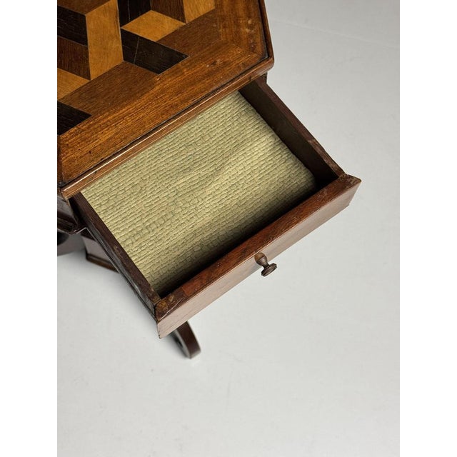 Marquetry Side Table, 1900s For Sale - Image 15 of 18