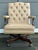 Pre-owned vintage swivel desk from the Paoli Company showcases a classic Georgian executive design. It features a high,...