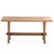 French A Small French Solid Oak Trestle Table, C. 1950. For Sale - Image 3 of 7