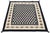 Contemporary Navajo Style Geometric Wool Area Rug – Optical Cubes in Charcoa For Sale - Image 9 of 9