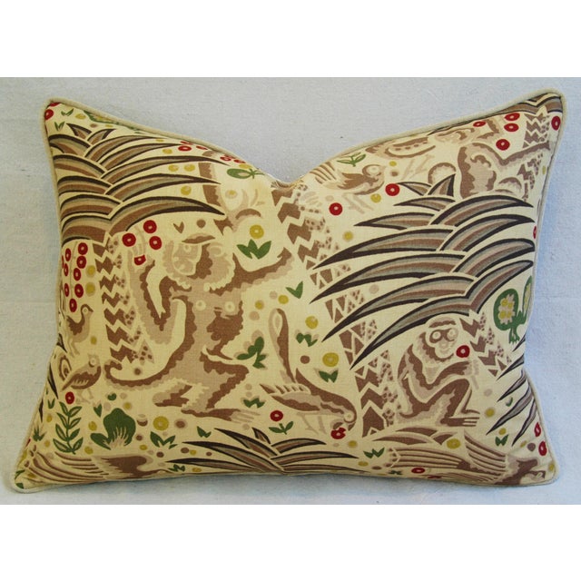 Designer Clarence House Gibbon Fabric Pillows - Pair Chairish