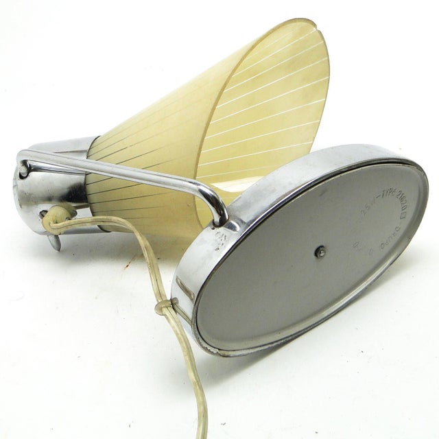 1950s Bedside Table Lamp from Drupol, Former Czechoslovakia, 1950s For Sale - Image 5 of 18