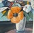 Mid 20th Century Charles Levier, Charles Levier Modernist Artist Vase of Flowers in Bloom Window Paris Modernism, c.1960's For Sale - Image 5 of 7