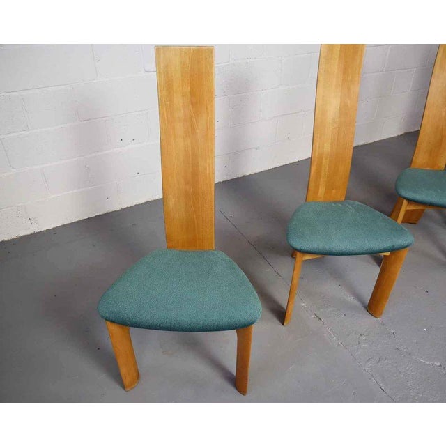 Danish Set of 4 Iris Chairs for Berghe For Sale - Image 9 of 12