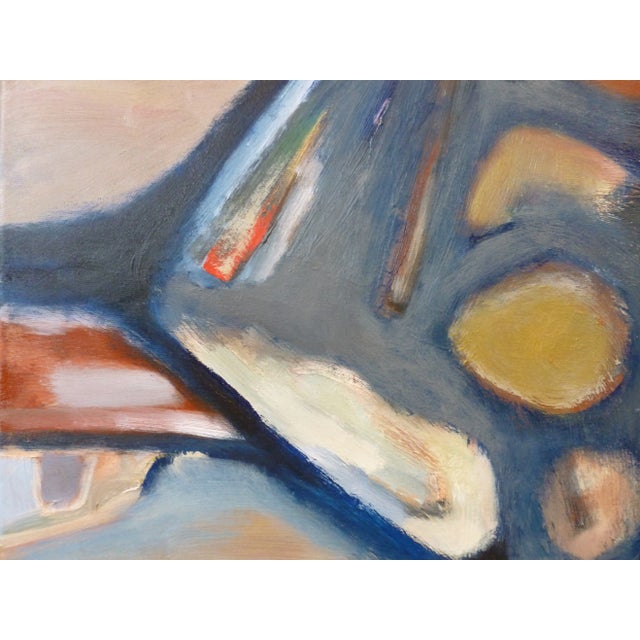 Contemporary "Pose" Contemporary Abstract Oil and Acrylic Painting by Scott Spencer For Sale - Image 3 of 5