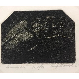 Lo Scarabeo D'Oro - Etching by Luigi Bartolini - 1936 1936 For Sale