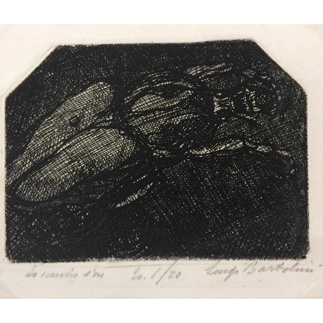 Lo Scarabeo D'Oro - Etching by Luigi Bartolini - 1936 1936 For Sale