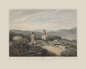 Grouse Shooting- Giclee Print From British Field Sports