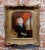 Wood 19th Century Husband & Wife English Portraits -Oil Painting - a Pair For Sale - Image 7 of 13
