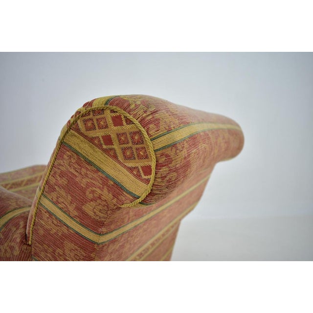 Brown Art Deco Armchair, Czechoslovakia, 1940s For Sale - Image 8 of 18