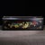 Vintage Chinese Zitan Wood Box | Mother-of-Pearl Inlaid Bird & Flower Motif Scroll Chest For Sale - Image 4 of 10