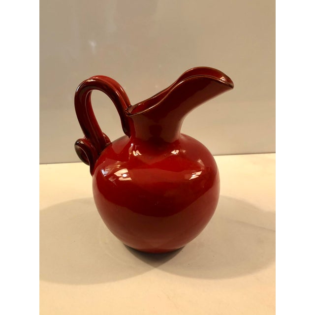 Whether it's filled with olive oil, salad dressing or cut flowers for an al-fresco fiesta, this fabulous Small Red Italian...