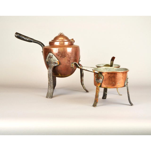 Vintage Copper Vessels, 1950s, Set of 4 For Sale - Image 11 of 12