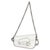 1950s White Calfskin Mini Asymmetric Horsebit 1955 Shoulder Bag For Sale - Image 5 of 7