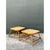 Vintage Rattan Low Stools - Pair For Sale - Image 10 of 12
