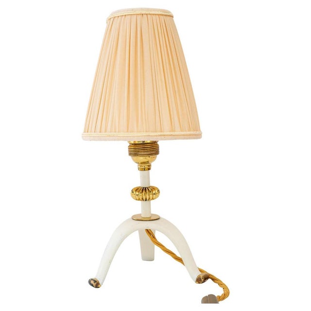 Table Lamp with Fabric Shade by Rupert Nikoll, Vienna, Austria, 1960s For Sale - Image 14 of 14