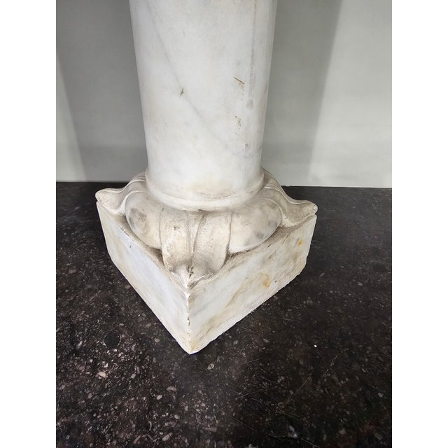 Antique Marble Column, 1860 For Sale - Image 12 of 13