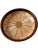 Brown Artisan Multiple Wood Mosaic Bowl Signed For Sale - Image 8 of 9