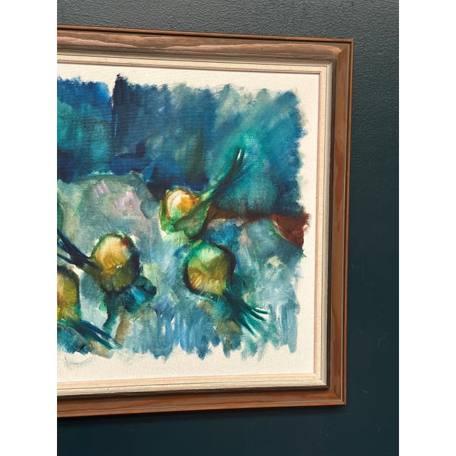 1970s Bergengren, Abstract Composition, 1970, Oil on Canvas, Framed For Sale - Image 5 of 18