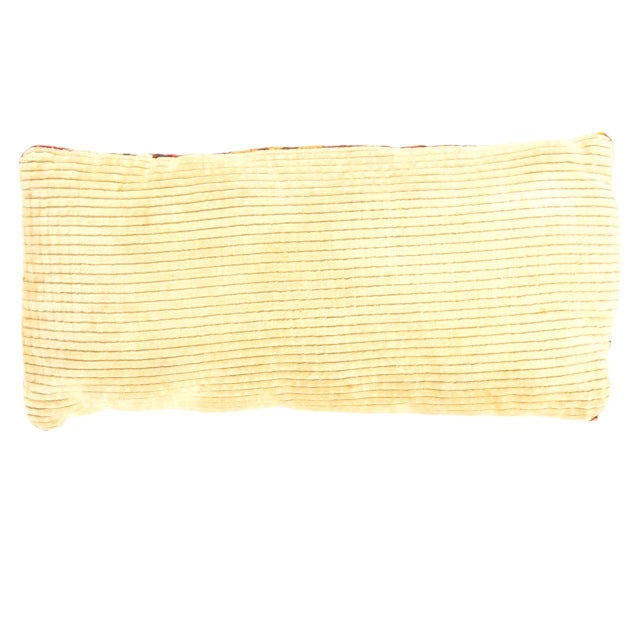 Offered is Vintage handwoven Turkish Oushak pillow. This is 100% wool. Back 100% cotton. Beautiful colors and well made....