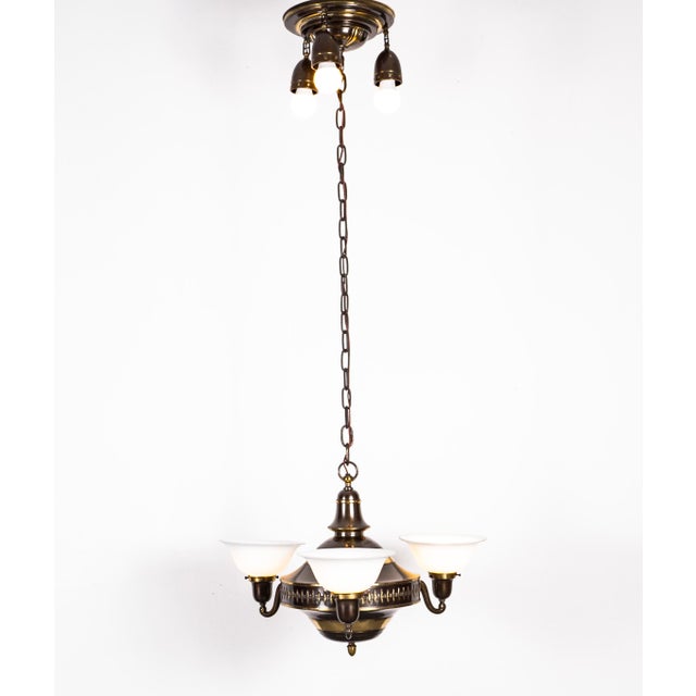 Art Deco Bauhaus Ceiling Lamp, 1920s For Sale - Image 15 of 18