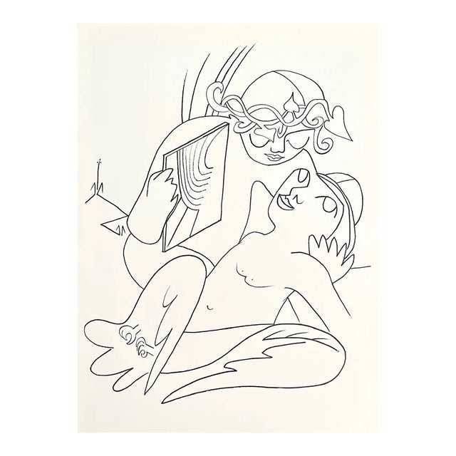 Francoise Gilot Lithograph Rainbow of Joy 1975 For Sale