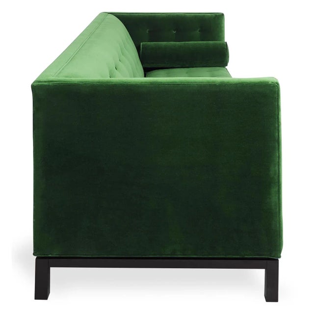 Jonathan Adler Lampert Sofa, Emerald For Sale - Image 4 of 4