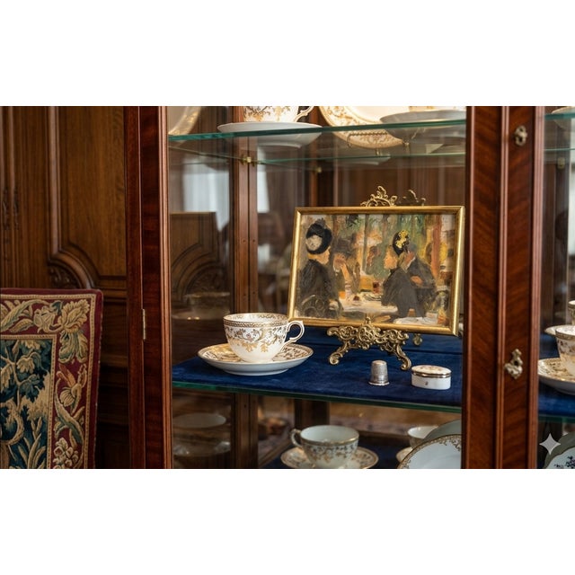 Lucien Laurent Gsell -19th Century Belle Epoque Café Scene, Oil Painting Academic French School - Oil Painting on board -...