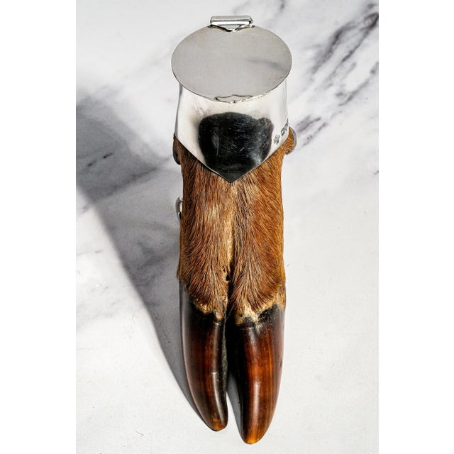 A wonderfully evocative piece of English country and sporting history, this antique taxidermy inkwell is fashioned from a...