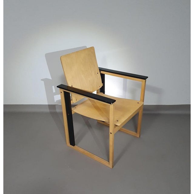 Finnish Dining Table and Chairs by Simo Heikkilä Pentik, 1980s, Set of 5 For Sale - Image 15 of 18