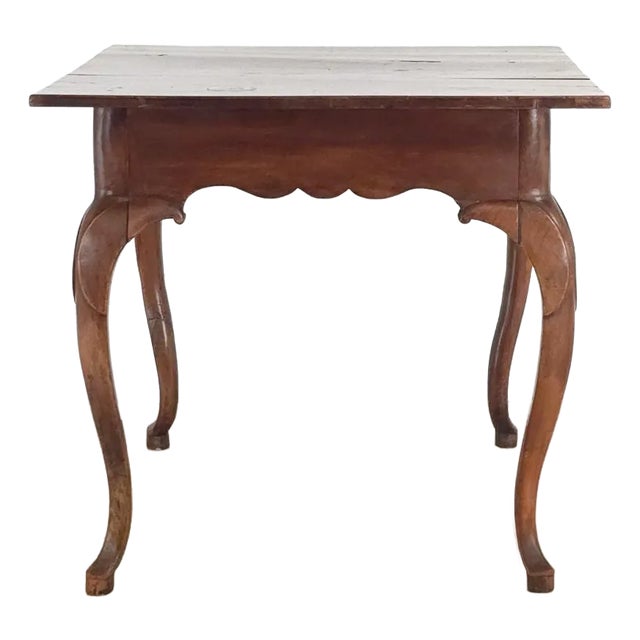 18th Century Fruitwood Table, Possibly American For Sale