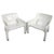 Set of White Plastic Vicario Armchairs by V. Magistretti for Artemide, 1970s For Sale - Image 15 of 15