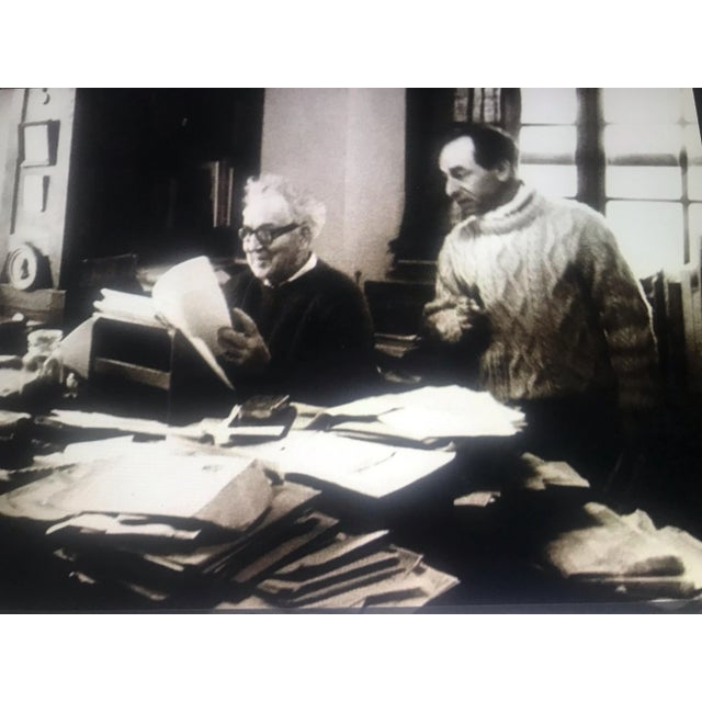 'Still Life of Roses With Figure Approaching' by Karl Goldschmidt, German Expressionist, Robert Graves For Sale - Image 9 of 9