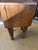 A solid maple butcher block of great manageable size at only 18" square, early 20th century and possibly French. Typical...