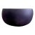 John Follis Bowl Planter F Series in Charcoal Matte Finish For Sale