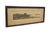Late 19th century black and white etching by John Octavius Anderson. A panoramic seascape / landscape showing a large body...